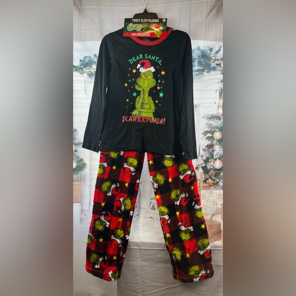 The Grinch Size L(10/12) Kid’s 2 PS Sleep Set